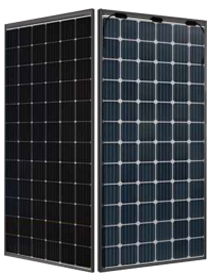 JA Solar 380W 72 cellen Mono Perc Bifacial dubbel glas grote cellen zwart frame